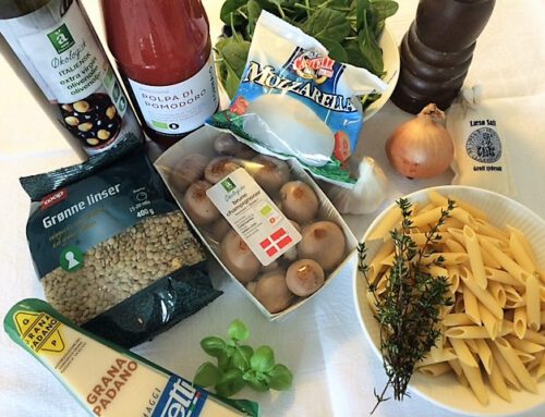 Pasta med Linsebolognese